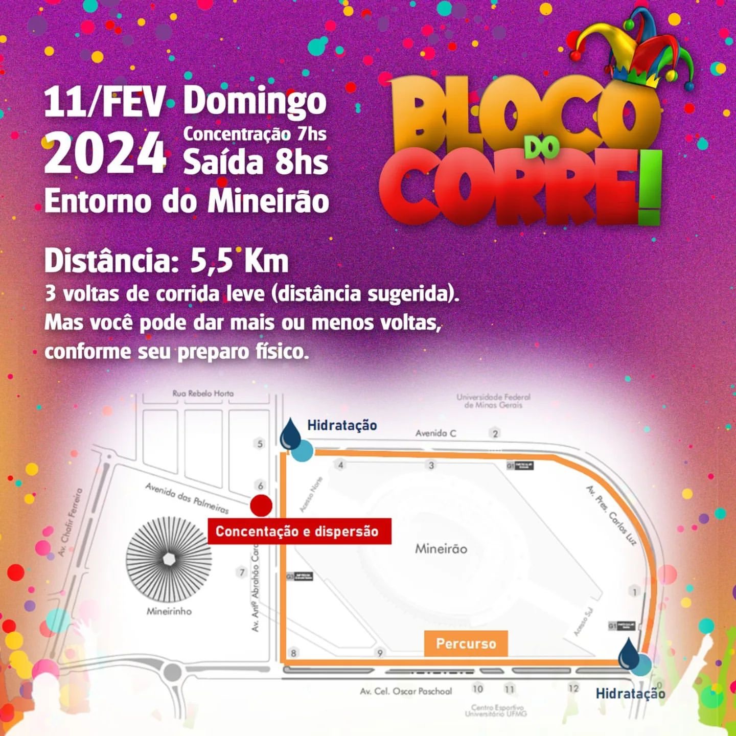 Bloco do Corre! Carnaval+corrida